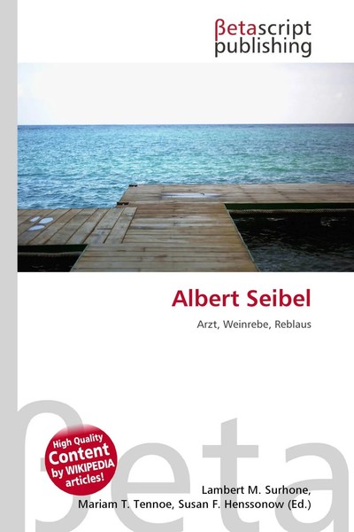 Lambert M. Surhone (U. A.) | Albert Seibel | Taschenbuch | Deutsch (2026)-image