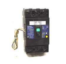 Mitsubishi NV100-SP Circuit Breaker 3-Pole 40A Earth-Leakage Indicator 440V
