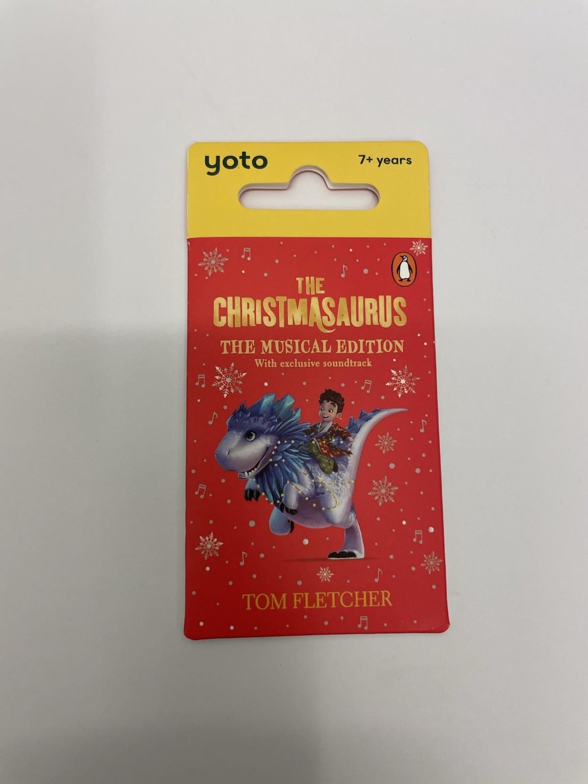 Yoto Audiobook Card:The Christmasaurus Musical Edition by Tom Fletcher
