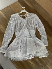 Art Stone 'Celebration' White Dance Costume Size Large Adult