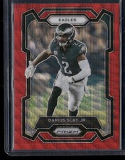 2023 Panini Prizm Darius Slay Jr Red Wave Prizm /149 #239 Philadelphia Eagles