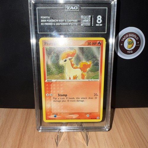 Ponyta graded TAG 8 for sale on eBay
