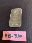 1 TROY OZ. E ENGLEHARD .999 FINE SILVER BAR