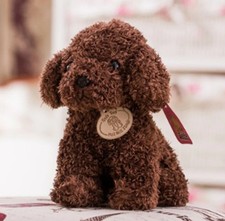 20CM Cute Teddy Dog Plush Toy Curly Puppy Stuffed Animal Doll Kids Birthday Gift