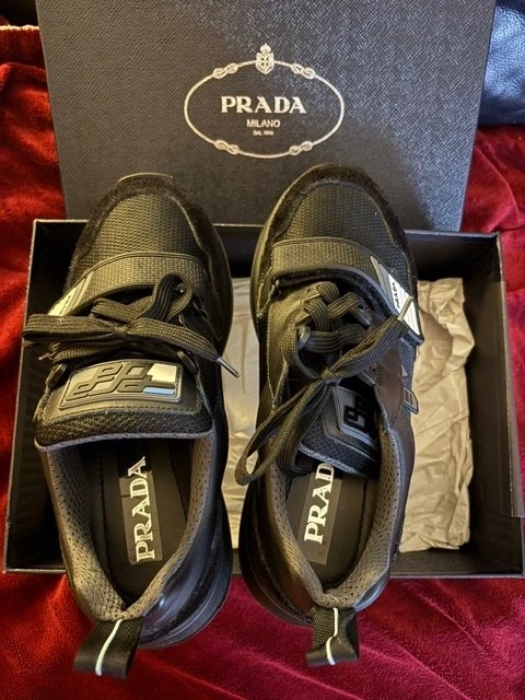 PRADA Black Suede Casual Shoes for Men for sale | eBay