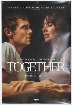 Together - original DS movie poster FINAL D/S 27x40 2025 - Horror Franco , Brie