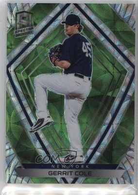 2020 Panini Chronicles Spectra Neon Green Prizm /49 Gerrit Cole #27 10k8