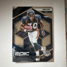 2025 Panini Mosaic Epic Performers Terrell Davis #17 Insert