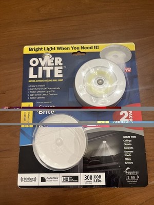 As Seen On TV sensor brite motion activated led lights 1 Light Open Box