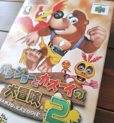 Banjo-Kazooie 2 Banjo-Tooie Nintendo 64 N64 NTSC-J Japan New