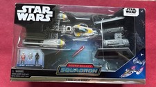 Star Wars Micro Galaxy Squadron Y-Wing vs Tie Bomber New Hope New