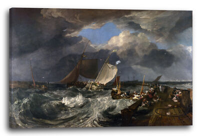 Kunstdruck William Turner - Calais Pier