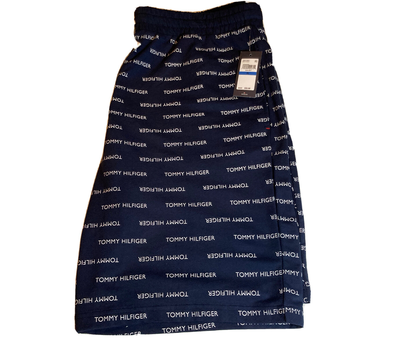Tommy Hilfiger Men's XL Modern Essentials Dark Navy Terry Shorts image 4