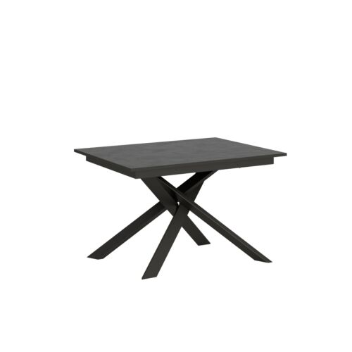 Itamoby Extendable Table 90x90/246cm Naxy Mix Flat White Ashtray - Legs-