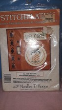 Needles 'N Hoops Stitchplates Cross Stitch Kit - Welcome No. 803 - NEW