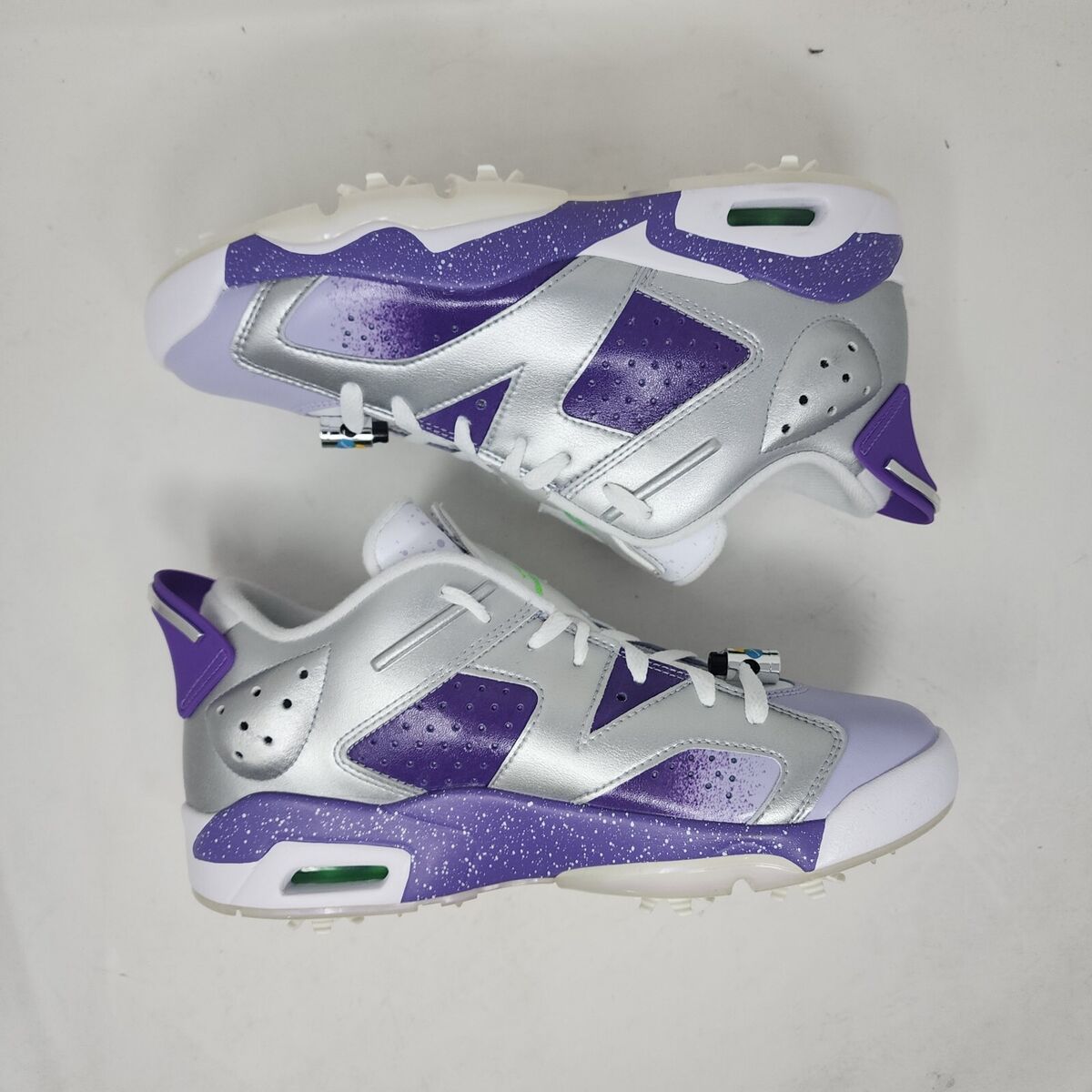 Air Jordan 6 Retro Golf Shoes Mens 8.5 Purple NRG Low US Air Jordan 6 Retro Golf Shoes Mens 8.5 Purple NRG Low US