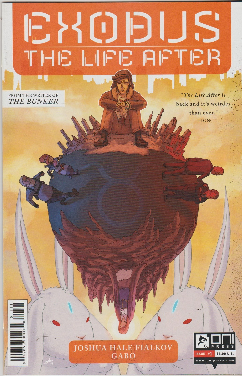 ONI PRESS EXODUS THE LIFE AFTER #1 NOVEMBER 2015 1ST PRINT NM