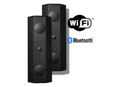 Lithe Audio iO1 IPX6 Schwarz WLAN Bluetooth Indoor Outdoor Lautsprecher Paar