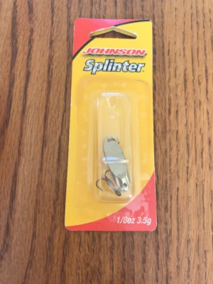 Johnson Spt1/8-gld Splinter Spoon 3.5cm, 3.7ml, Gold, 1 / Packung Schiffe N 24h