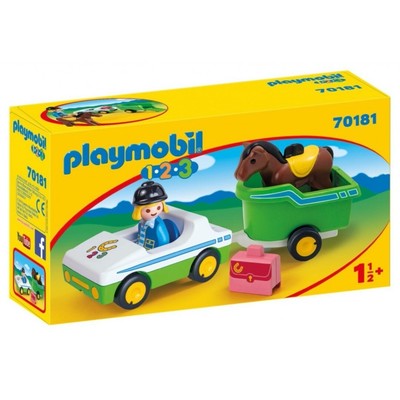 Playmobil 70181 Car with horse trailer (1.2.3)