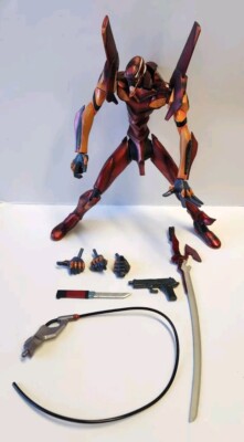 Kaiyodo/Xebec Neon Genesis Evangelion EVA-02 (Production) 7'' Figure Broken Foot
