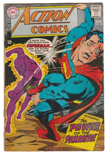 Vintage Superman 1967 DC Comics Metal Thermos Good Condition! | eBay