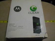 Motorola WiMAX CLEAR Modem Series M 4G CPEi 725 Dual Integrated Antenna