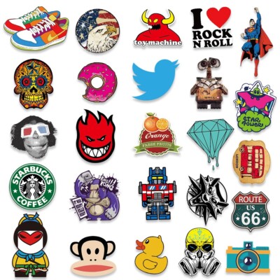 Confezione 100 Pezzi Adesivi Bomba Vinile Graffiti Decalcomania - Foto 12