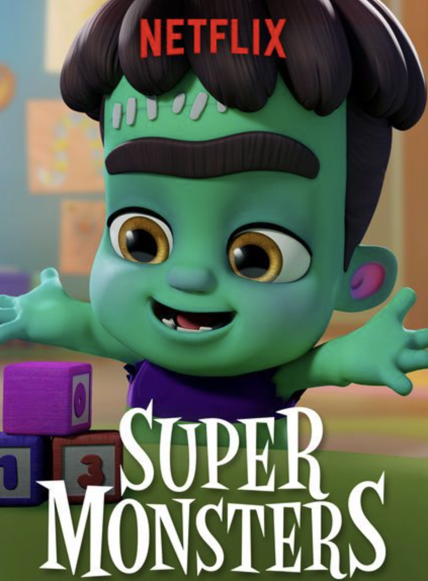 Netflix Super Monsters Frankie Mash Collectible 4-inch Figure Ages 3 and Up