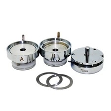 ChiButtons Mould-75mm 3" Round Interchangeable Die Moulds for Button Maker-B400