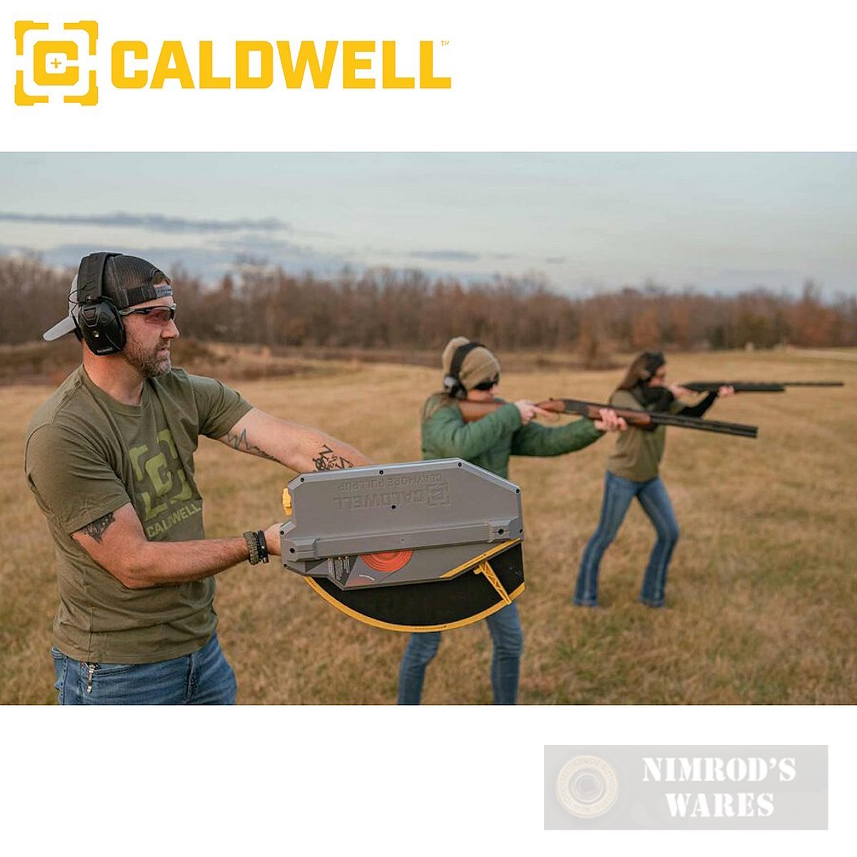 Caldwell Claymore PullPup TARGET THROWER 55+ yds. Handheld 4002774