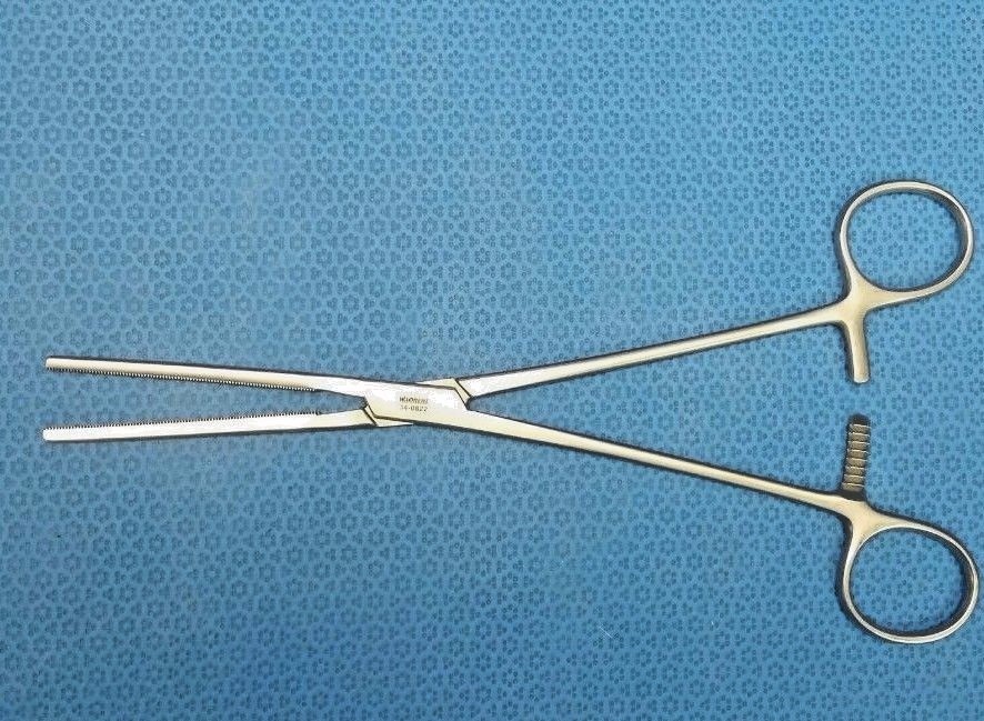 W. Lorenz 34-0822 Glassman Gastrointestinal Clamp, Straight, L: 9