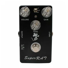MOSKY Upgraded SUPER RAT Distortion Guitar Pedal Distortion Boost Preamp Effects
