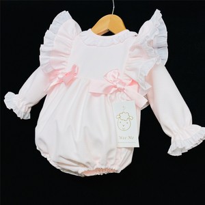 frilly romper baby
