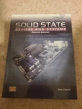 SOLID STATE DEVICES AND SYSTEMS STUDY GUIDE By Gary Rockis **BRAND NEW**
