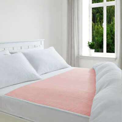 ComfortCare Kinder-, Toilettentrainings-Schlafmatte, groß 85 x 135 cm mit Biesen