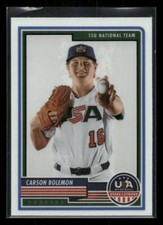 2023 Panini USA Baseball Stars & Stripes #22 Carson Bolemon