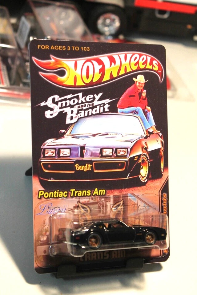Luvrij DESIGNS SMOKEY AND THE BANDIT Trans Am HOT WHEELS HOT BIRD Real Riders - Image 2 of 4