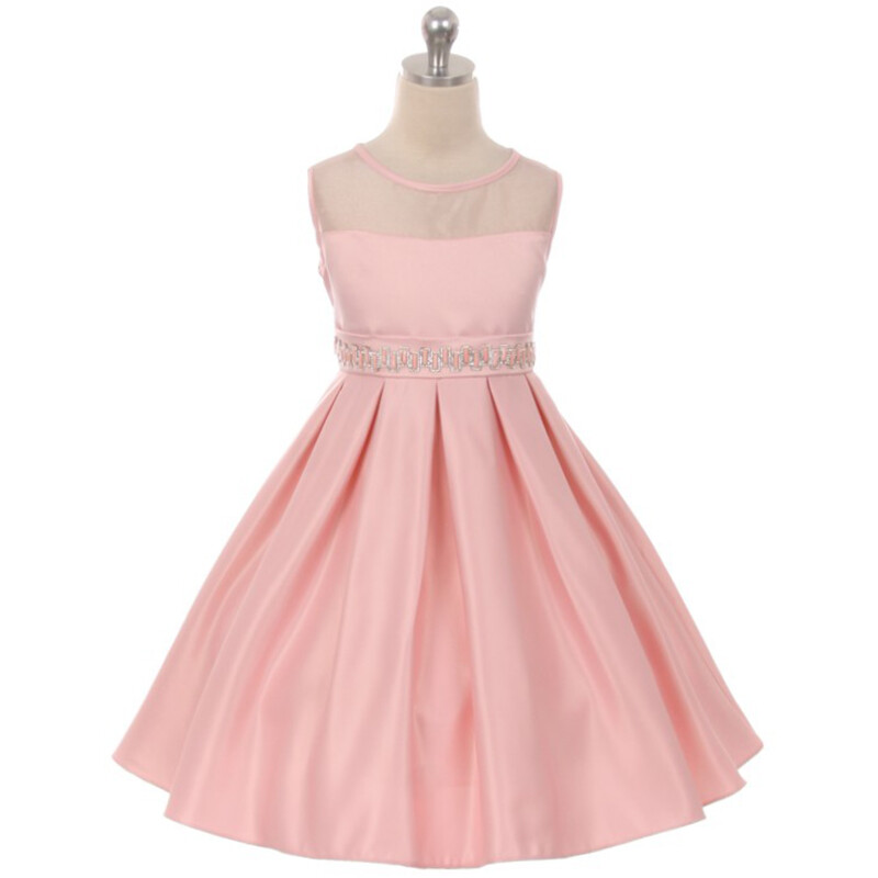 BLUSH PINK Size 8 Pleated Flower Girl Dress Bridesmaid Recital Birthday Party | eBay BLUSH PINK Size 8 Pleated Flower Girl Dress Bridesmaid Recital Birthday Party | eBay