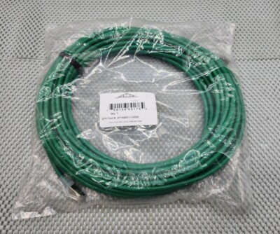 Allen Tel AT1550EV-GNSH Cat 5e Snagless Patch Cable, Shielded, 50 ft., Green