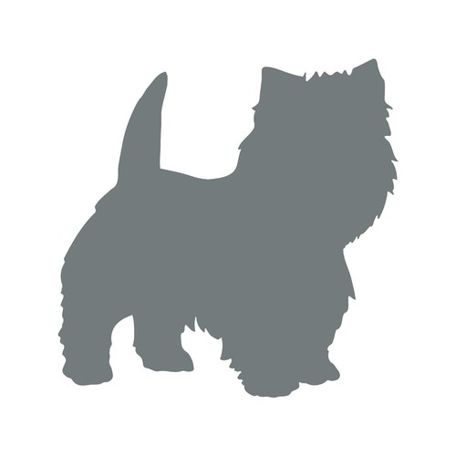 West Highland White Terrier Vinyl Decal Car Window Laptop Dog Breed Sticker - Picture 8 of 10