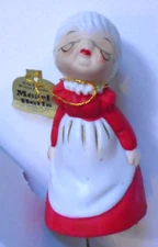 New with Tags Vintage Merri-Bells Mrs. Santa Claus Bell 1978 Jasco Hand Crafted