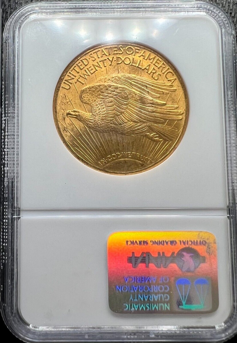 1924 $20 St. Gaudens Gold Double Eagle NGC MS64 CAC | eBay