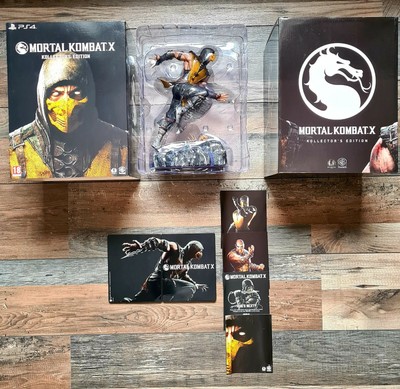 Mortal Kombat X Limited Collectors Steelbook Edition PS4 #46461/70000 *Lesen*