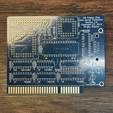 8bit ISA Floppy Disk Controller By Sergey Kiselev PCB Only