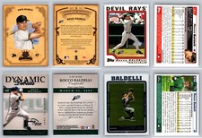 Rocco Baldelli 4 Card Collectors Lot - Devil Rays / Twins