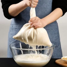 25/48/75/150 Micron 100-500 Mesh Nut Milk Bag Reusable Food Grade Straining Bag