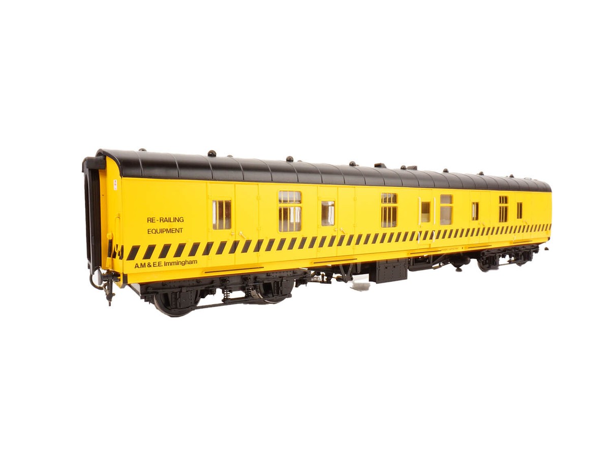 Heljan 4961 Mk1 BG BR Breakdown Train Unit Yellow/Black | eBay UK