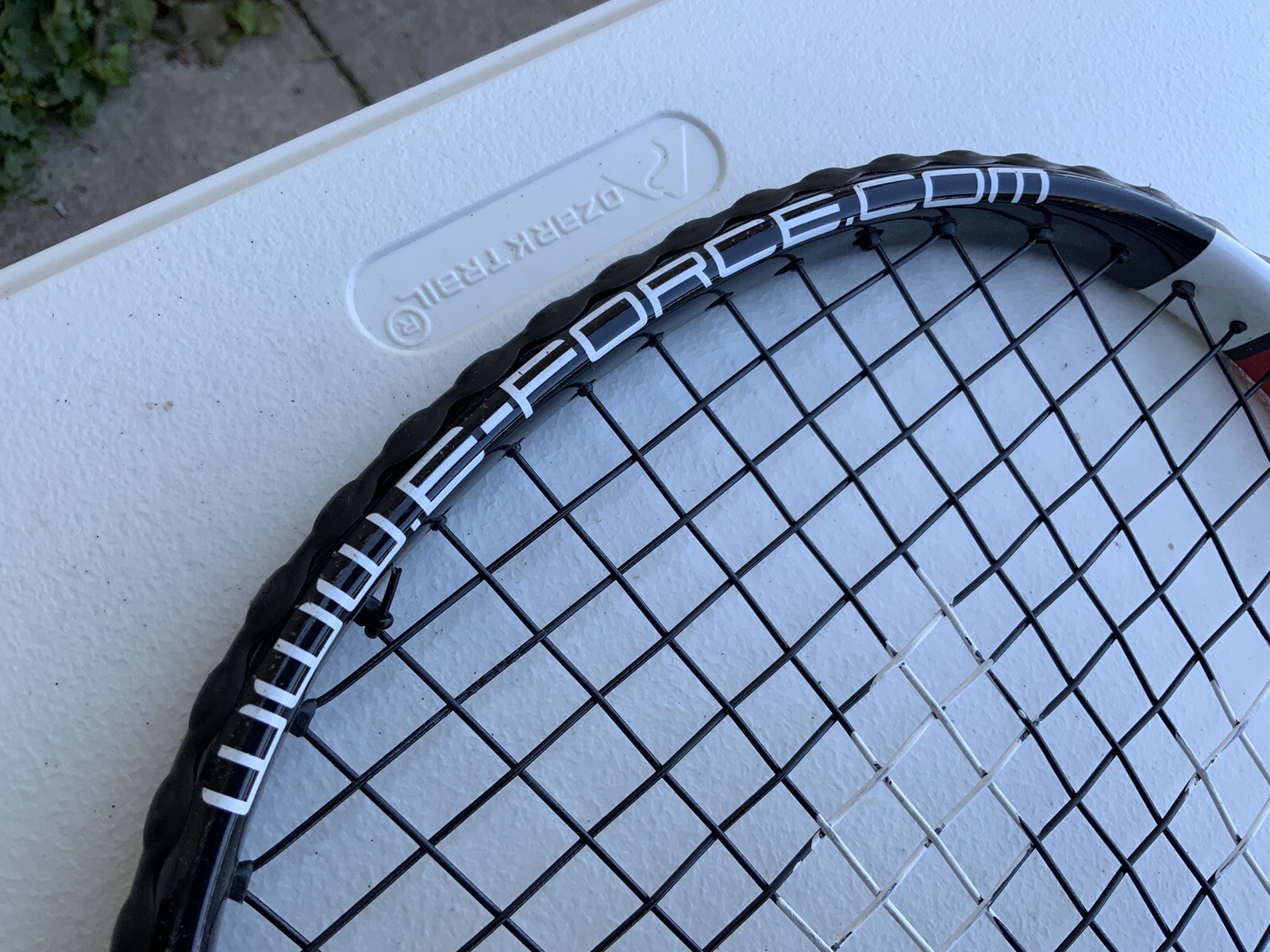 EForce Missile Racquetball Racquet 22" Longstring Zero Richter Tubes 4