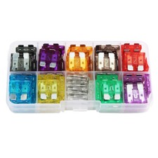 100pcs Car Automotive Medium Standard Fuses Auto Blade Fuse Assortment Kit APM